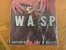 WASP - Animal Vinyl Record Original 1984 Rare UK Import  Heavy Metal
