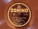 Domino 3882 Jack Pettis Pets HES THE LAST WORD 78rpm 1926 Jazz EE+ VENUTI & LANG