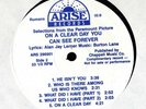 Barbra Streisand RARE Clear Day PROMO Vinyl Unreleased Tracks
