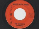 NORTHERN SOUL bw/ DEEP - EXPLOSIVE DYNAMIKS - WHOLE LOTTA  LOVING - HEAR- LEMCO