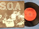 S.O.A. EP Dischord 2 E Condition No Policy EP