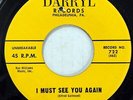 The RIVALS 45 I Must See you Again / Rigetty Tick DARRYL Doowop VG++  Jr 2593a