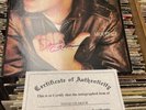 david gilmour signed autographed lp about face COA pink floyd rare