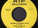PROFESSOR LONGHAIR: whole lotta twisting / i believe i'm gonna leave RIP 7