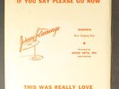 JOHNNY FLAMINGO: this was really love / if you say please go now DIADON 7