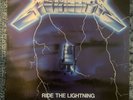 Metallica - Ride The Lightning 1984 Vinyl Record