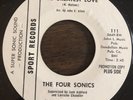 The Four Sonics “the Greatest Love” Northern Soul 45 On Sport Records