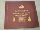 Sacha Guitry album Yvonne Printemps vinyle ancien 78 tours