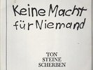 2xLP Ton Steine Scherben Keine Macht Für Niemand GATEFOLD David Volksmund Pr