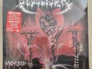 SEALED, Sepultura – Morbid Visions NRR43, hype sticker, (corner bent), US, 1987