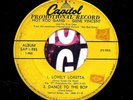 GENE VINCENT & BLUE CAPS  EP PROMO  CAPITOL 