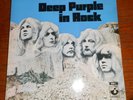 DEEP  PURPLE    In Rock    ORIG UK No EMI HARVEST 1st Pressing    1970    EX