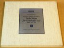 BACH - Six Cello Suites / FOURNIER - 3 LP ARCHIV MUSTERPLATTE TEST PRESSING