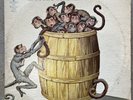 MONKEES Barrel Full of 1971 VINYL - 2 Record Set