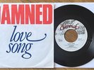 Damned Love Song Rare 1979 Dutch  7