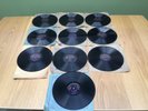 EDISON BELL RADIO 8” 78’s x 10 - V to V+ CONDITION - SEE FULL LISTING