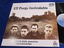 U2 FUEGO INOLVIDABLE mexico press UNIQUE ART MEXICAN NICE COVER PROMO