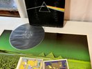 PINK FLOYD - Dark Side Of The Moon 1973 Vinyl LP – poster & stickers – Excellent