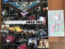 Scorpions - Japan Crazy World Tour 90-91 Tour Book Concert Program w/Ticket Stub