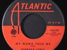 BARBARA LEWIS: my mama told me ATLANTIC 7