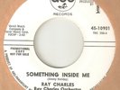 RAY CHARLES Something Inside Me ABC PROMO NORTHERN SOUL USA 45