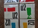 U2 PAC 3 CBS 4 - 45'S Vinyl LP Records