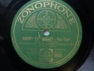 BRITISH DANCE: DEVONSHIRE RESTAURANT DANCE BAND ’SHORT AN’ SWEET’ ZONOPHONE 78