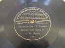 VICTOR MONARCH 3387 J.W. Myers 78rpm RECORD circa 1905 V+