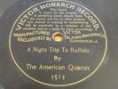 VICTOR MONARCH 3513 The American Quartet 78rpm RECORD circa 1905 VV+