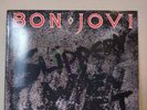 BON JOVI SLIPPERY WHEN WET MECURY RECORDS 1986 W/RED SLEEVE 422-830 264-1 M-1