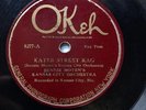 BENNIE MOTEN’S KANSAS CITY ORCH - ‘KATER STREET RAG/ SISTER HONKY TONK’ OKEH 78