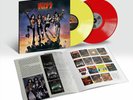 2 LP KISS Destroyer 45th red yellow Vinyl Anniversary Original Logo 180G NEU OVP