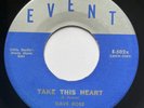 DAVE ROSS AND THE CONTINENTALS - Take This Heart /  DOO WOP EVENT 45