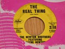 The Newton Brothers Doowop Promo 45 The Real Thing bw I Spy on Capitol