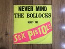 lp SEX PISTOLS never mind the bollocks 1977 VIRGIN  V 2086