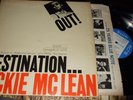 JACKIE McLEAN : DESTINATION LP 1964 BLUE NOTE BST 84165 NEW YORK USA