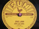 Jerry Lee Lewis 78 RPM SUN / Crazy Arms & End Of The Road (23-1121)