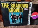 THE SHADOWS - THE SHADOWS KNOW    LP / EXCELLENT ORIGINAL MONO PRESS