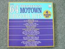 The Greatest 64 Motown Original Hits--4 LP Vinyl set--Tested, Near Mint--1975