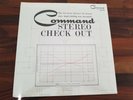 COMMAND STEREO CHECK OUT,(SEALED)1960,COMMAND RECORDS CSC 100(RARE)