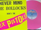 sex pistols - never mind the bollocks PINK vinyl reissue LP
