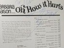 AUTOGRAPHED copy Barbara Mason sings Oh How It Hurts on VG++ cond ARCTIC  mc 147