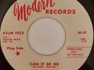 MEL WILLIAMS - Can It Be Me - MODERN - 60's NORTHERN SOUL 45 - 70's Reissue