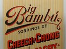 CHEECH & CHONG BIG BAMBU LP 1972 ODE RECORDS w/ INNER SLEEVE ROLLING PAPER