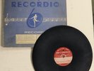 5 Vintage Wilcox-Gay Recordio Discs, Joe Louis - Buddy Baer, w/Letter