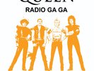 QUEEN RADIO GA GA  mexico press UNIQUE ART MEXICAN NICE COVER PROMO