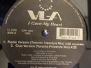 VLA  I GAVE MY HEART  CAPTAIN RECORDS  FREESTYLE VG+