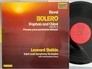 AUDIOPHILE TELARC RAVEL BOLERO DAPHNIS & CHLOE & PAVANE SLATKIN STEREO LP
