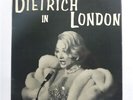 Marlene Dietrich Dietrich In London - SIGNED SLEEVE ONLY - NO RECORD LP Pye MPL1