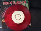 IRON MAIDEN TWILIGHT ZONE  TEST PRESSING SINGLE RED VINYL
